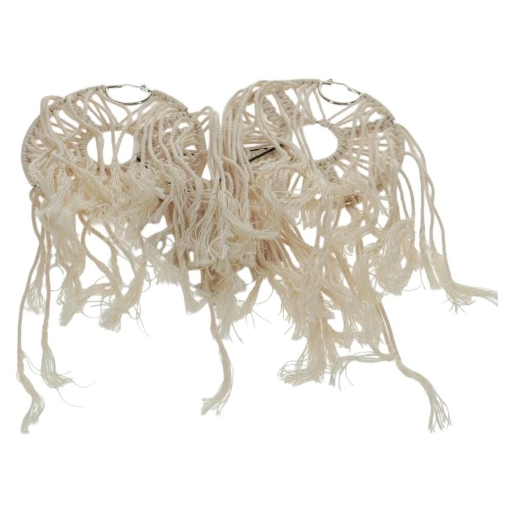 Loewe Earring Canvas White - Picture 2 of 10